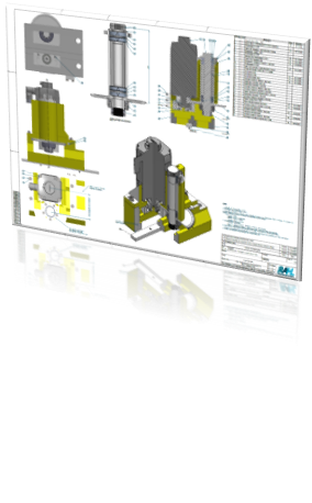Projeto executivo de equipamento mecânico industrial - RAHL Engenharia